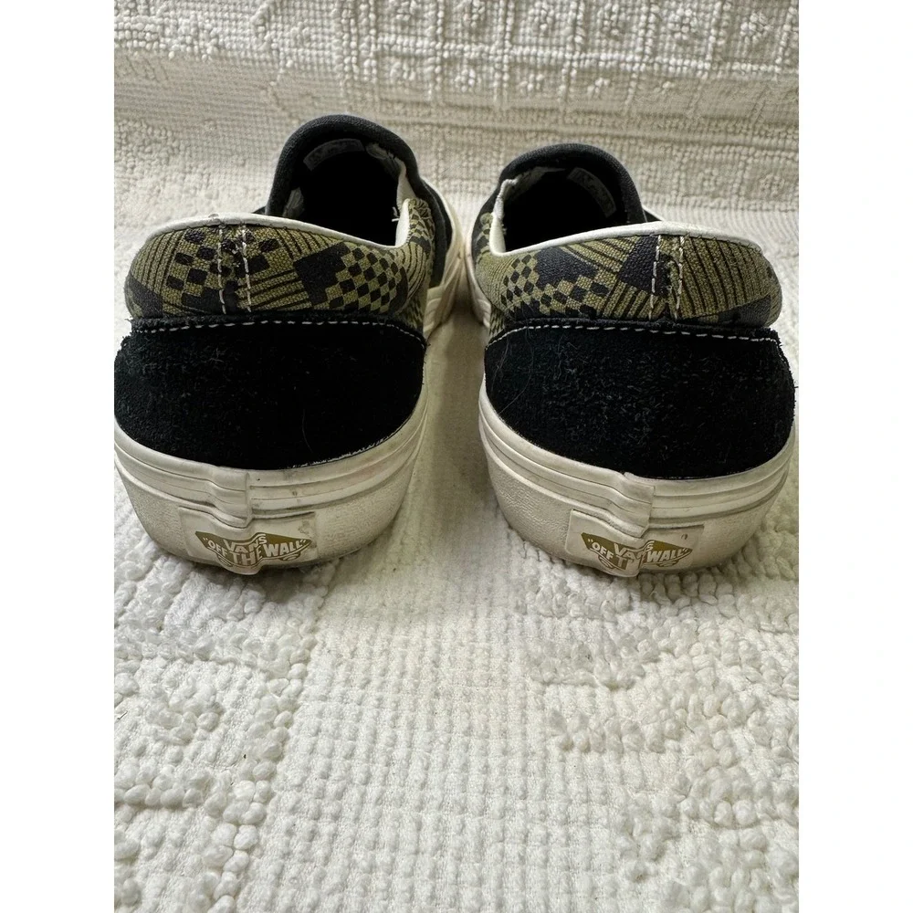 Vans Michael February Classic Slip-On‎ SF Black Olive Men 5.5 Women 7 Surf Shoes